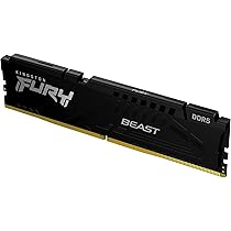 Kingston FURY BEAST DDR5 2枚セット16Gb-6000 Kingston FURY Beast Black RGB 16GB (2x8GB) 5200MT/s DDR5